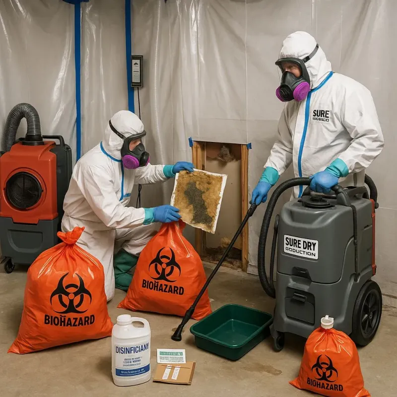 Contaminated Water Handling Protocols process in Edgerton, WI