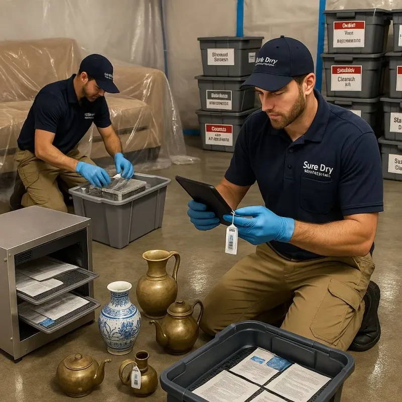 Content Protection and Restoration process in Edgerton, WI