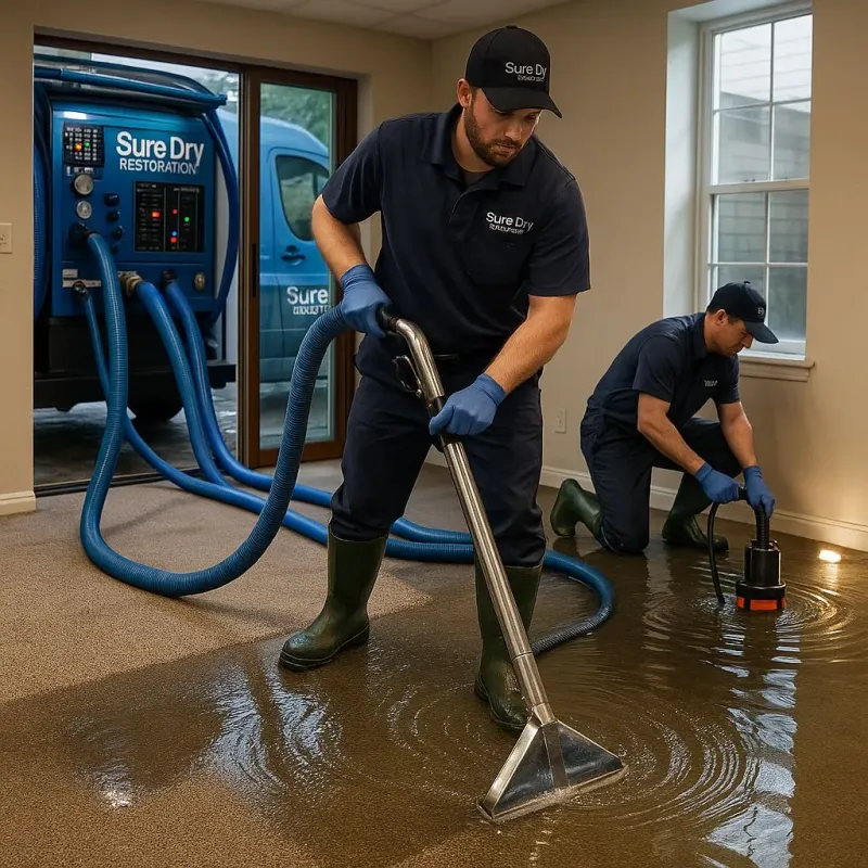 Water Extraction and Removal process in Edgerton, WI